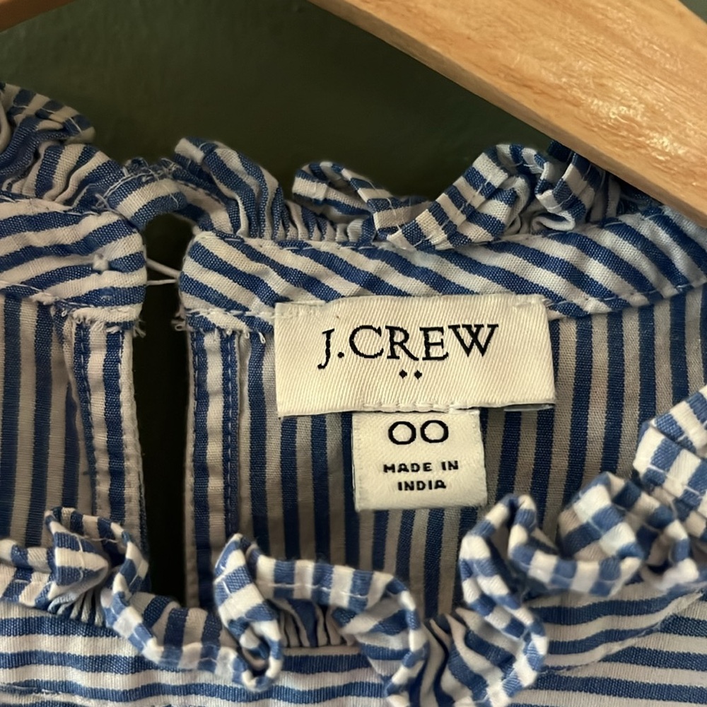J. Crew Ruffle Neck Tank Top - Picture 3 of 6